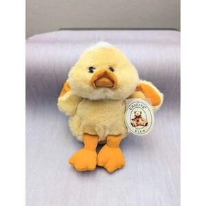 Vintage Charter Club Yellow Duck Soft Plush Toy 7" Kids Easter Duckling Baby NWT